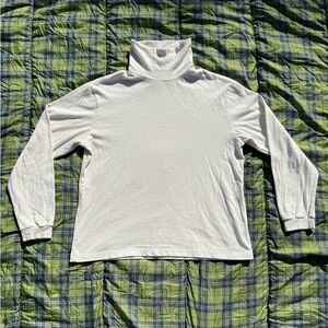 Vintage 90s Lands’ End Men’s Turtleneck Long Sleeve Shirt